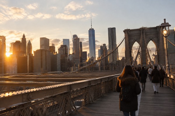Free Bridge, Heights, Dumbo Walk, New York City