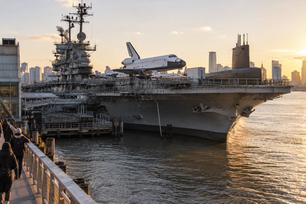Intrepid Sea-Air-Space Museum Entry, Pier 86